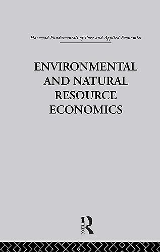 Imagen de archivo de M: Environmental and Natural Resource Economics (Harwood Fundamentals of Pure & Applied Economics) a la venta por Chiron Media