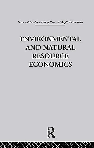 9780415269513: M: Environmental and Natural Resource Economics (Harwood Fundamentals of Applied Economics)