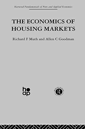 9780415269742: The Economics of Housing Markets