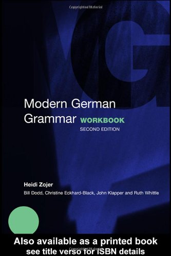9780415273022: Modern German Grammar Workbook (Modern Grammar Workbooks)