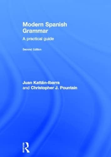 9780415273039: Modern Spanish Grammar: A Practical Guide (Modern Grammars)