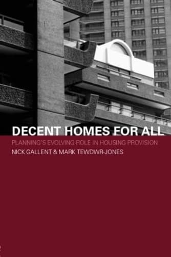 Stock image for Decent Homes for All for sale by Blackwell's