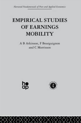 9780415274586: Empirical Studies of Earnings Mobility