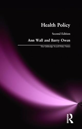 Stock image for Health Policy for sale by Better World Books Ltd