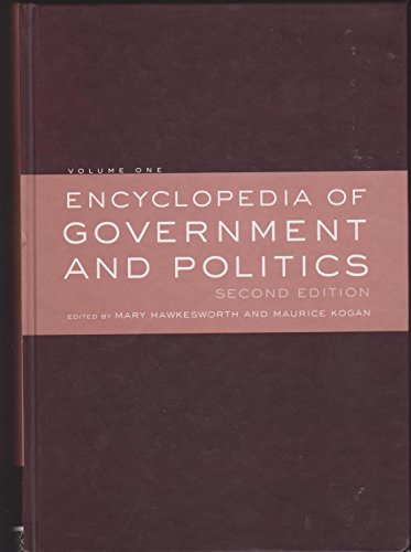 Stock image for Encyclopedia of Government and Politics for sale by Wonder Book