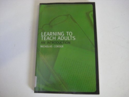 Imagen de archivo de Learning to Teach Adults: An Introduction a la venta por WorldofBooks