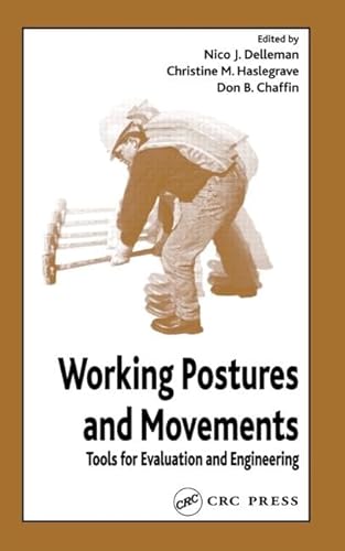 Beispielbild fr Working Postures and Movements (Ergonomics and Human Factors) zum Verkauf von Smith Family Bookstore Downtown