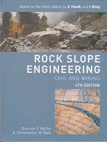 9780415280006: Rock Slope Engineering: Fourth Edition