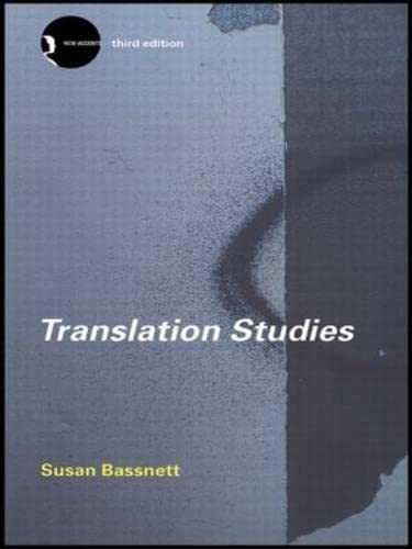 Stock image for Translation Studies (New Accents) for sale by AwesomeBooks