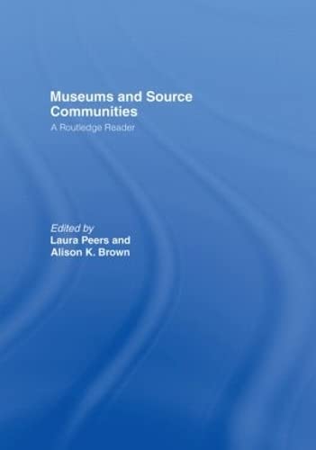 Stock image for Museums and Source Communities for sale by Blackwell's