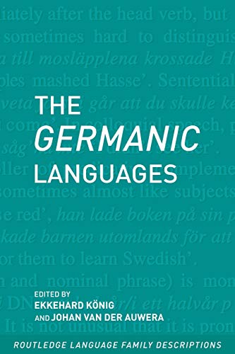 9780415280792: The Germanic Languages (Routledge Language Family Series)
