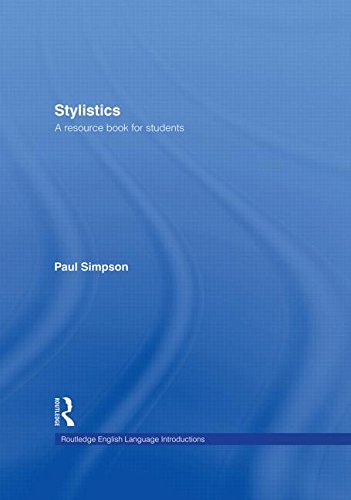 Stylistics: A Resource Book for Students (Routledge English Language Introductions) (9780415281041) by Simpson, Paul