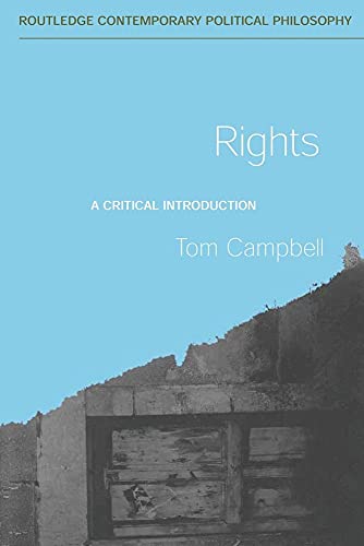 Imagen de archivo de Rights: A Critical Introduction a la venta por ThriftBooks-Atlanta