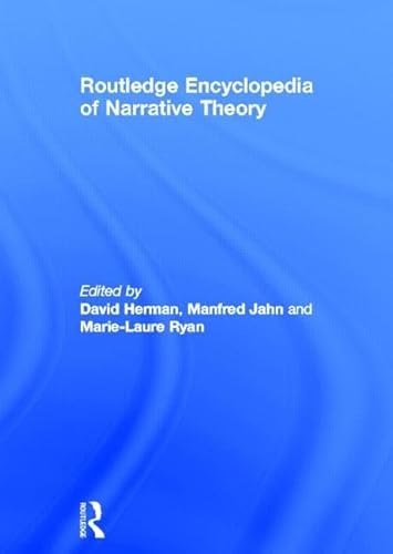 Imagen de archivo de Routledge Encyclopedia Of Narrative Theory a la venta por Kanic Books