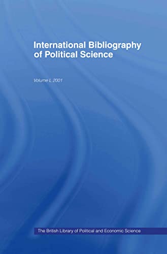 9780415284028: International Bibliography of Political Science/Bibliographie International De Science Politique 2001 (50)