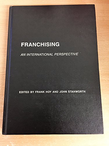 Stock image for Franchising: An International Perspective for sale by Atticus Books