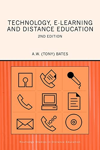 Stock image for Technology, e-learning and Distance Education (Routledge Studies in Distance Education) for sale by Wonder Book