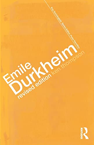 Beispielbild fr Emile Durkheim zum Verkauf von Blackwell's