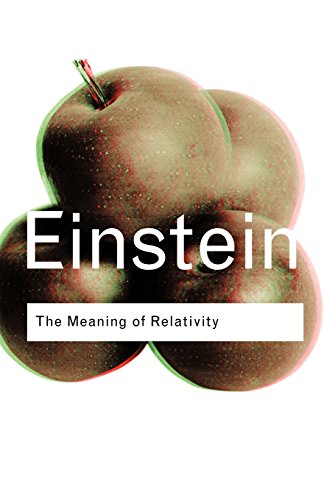 Imagen de archivo de The Meaning of Relativity a la venta por Revaluation Books