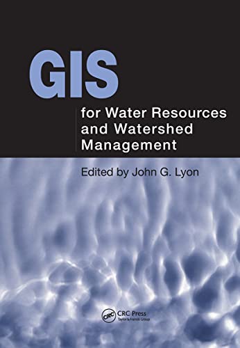 Stock image for Gis For Water Resources And Watershed Management (Hb 2010) (Special Indian Edition) for sale by Kanic Books