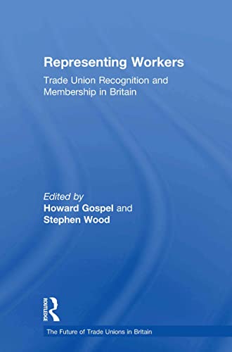 Imagen de archivo de Representing Workers a la venta por Blackwell's