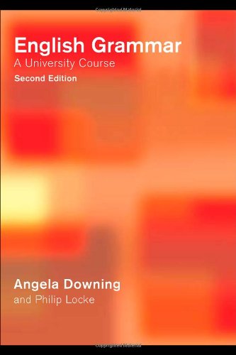 Imagen de archivo de English Grammar: A University Course a la venta por dsmbooks