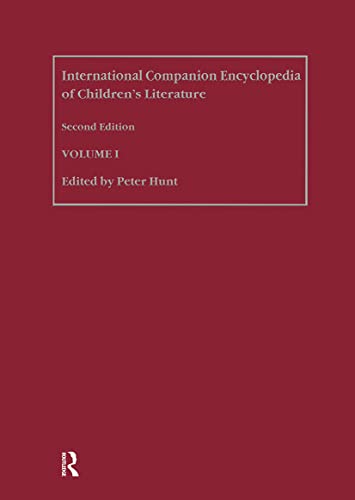 9780415290531: International Companion Encyclopedia of Children's Literature