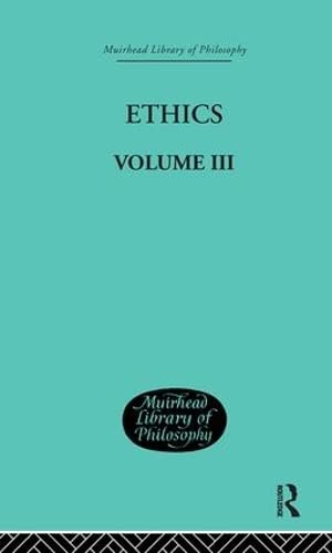9780415295727: Ethics: Volume III