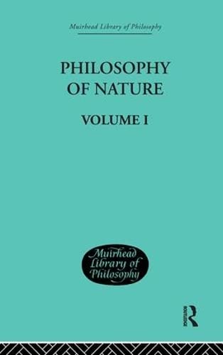 Imagen de archivo de Hegel's Philosophy Of Nature: Vol 1 a la venta por Revaluation Books