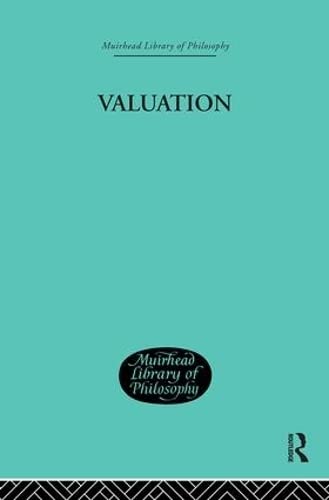 9780415296045: Valuation: Its Nature and Laws