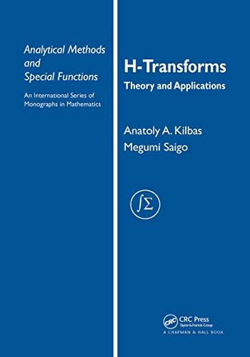 9780415299169: H-Transforms: Theory and Applications: 9 (Analytical Methods and Special Functions)