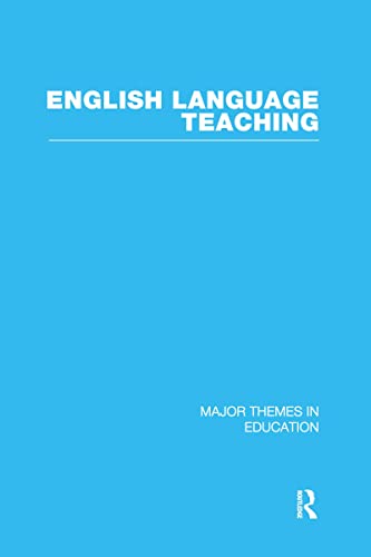 Imagen de archivo de English Language Teaching: Major Themes in Education a la venta por Revaluation Books