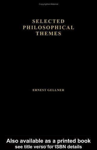9780415302951: Ernest Gellner, Selected Philosophical Themes (Routledge Library Editions)