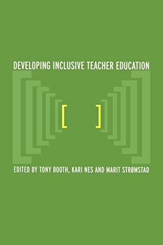 Beispielbild fr Developing Inclusive Teacher Education zum Verkauf von WorldofBooks