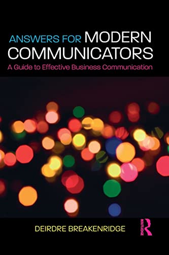 Beispielbild fr Answers for Modern Communicators zum Verkauf von BooksRun