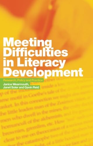 Beispielbild fr Meeting Difficulties in Literacy Development : Research, Policy and Practice zum Verkauf von Better World Books Ltd