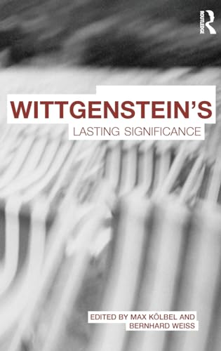 Stock image for Wittgenstein's Lasting Significance for sale by Chiron Media