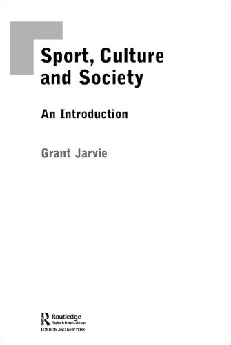 9780415306461: Sport, Culture and Society: An Introduction