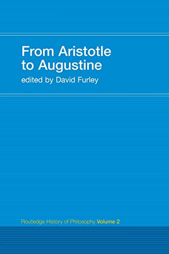 Beispielbild fr From Aristotle to Augustine: Routledge History of Philosophy Volume 2 zum Verkauf von Blackwell's
