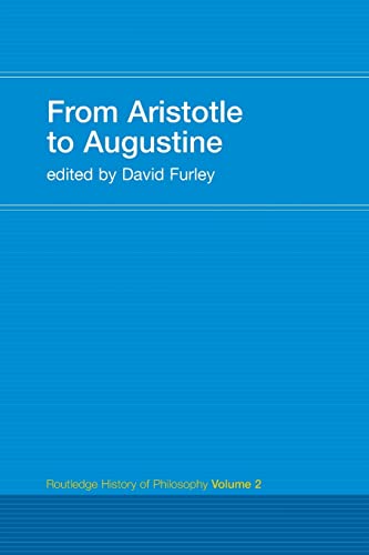 9780415308748: From Aristotle to Augustine (Routledge History of Philosophy)