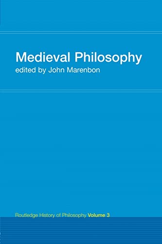 Stock image for Routledge History of Philosophy Volume III: Medieval Philosophy for sale by HPB-Red