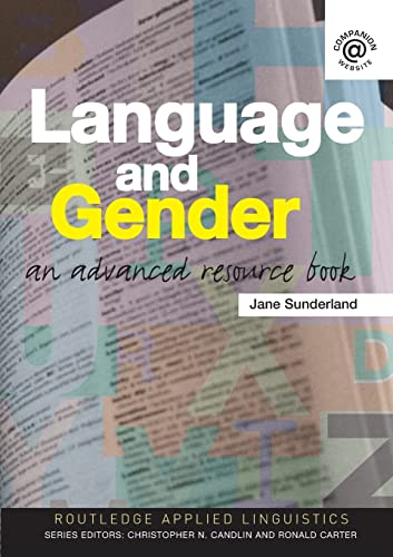 Stock image for Language and Gender: An Advanced Resource Book for sale by ThriftBooks-Dallas