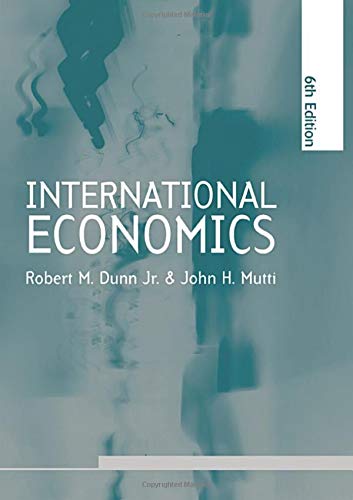 9780415311540: International Economics sixth edition