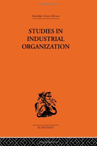 Imagen de archivo de Studies in Industrial Organization (Routledge Library Editions: The Economics) a la venta por Chiron Media