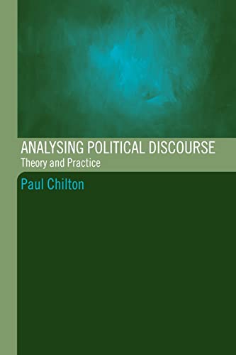 Stock image for Analysing Political Discourse: Theory and Practice for sale by WorldofBooks