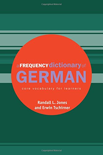 9780415316323: A Frequency Dictionary of German: Core Vocabulary for Learners
