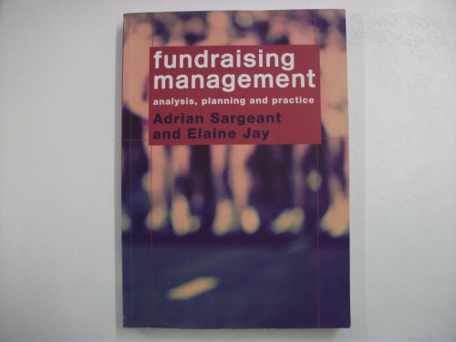 Beispielbild fr Fundraising Management: Analysis, Planning and Practice zum Verkauf von WorldofBooks