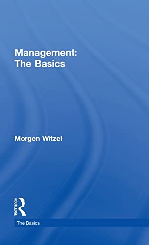 Imagen de archivo de Management: The Basics a la venta por Books From California