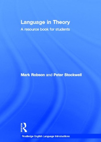 Beispielbild fr Language in Theory zum Verkauf von Blackwell's