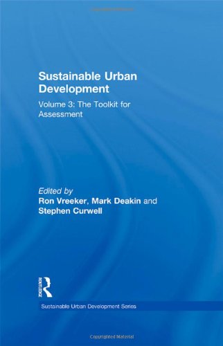 Beispielbild fr Sustainable Urban Development Volume 3: The Toolkit for Assessment zum Verkauf von ThriftBooks-Dallas